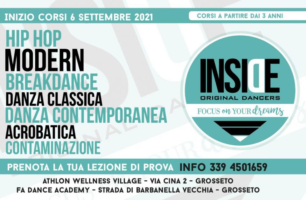 Inizio Corsi Settembre 2021 | Inside Original Dancers